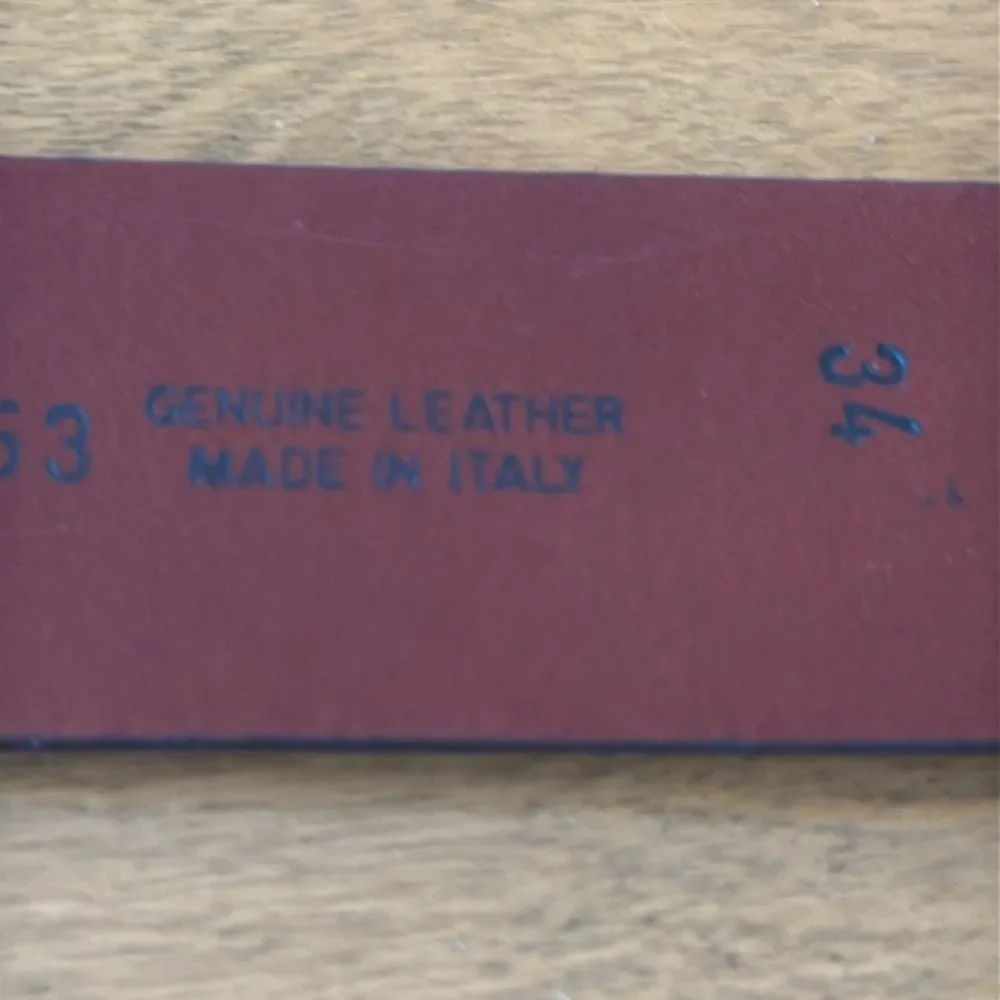 Daniele Marinelli leather belt